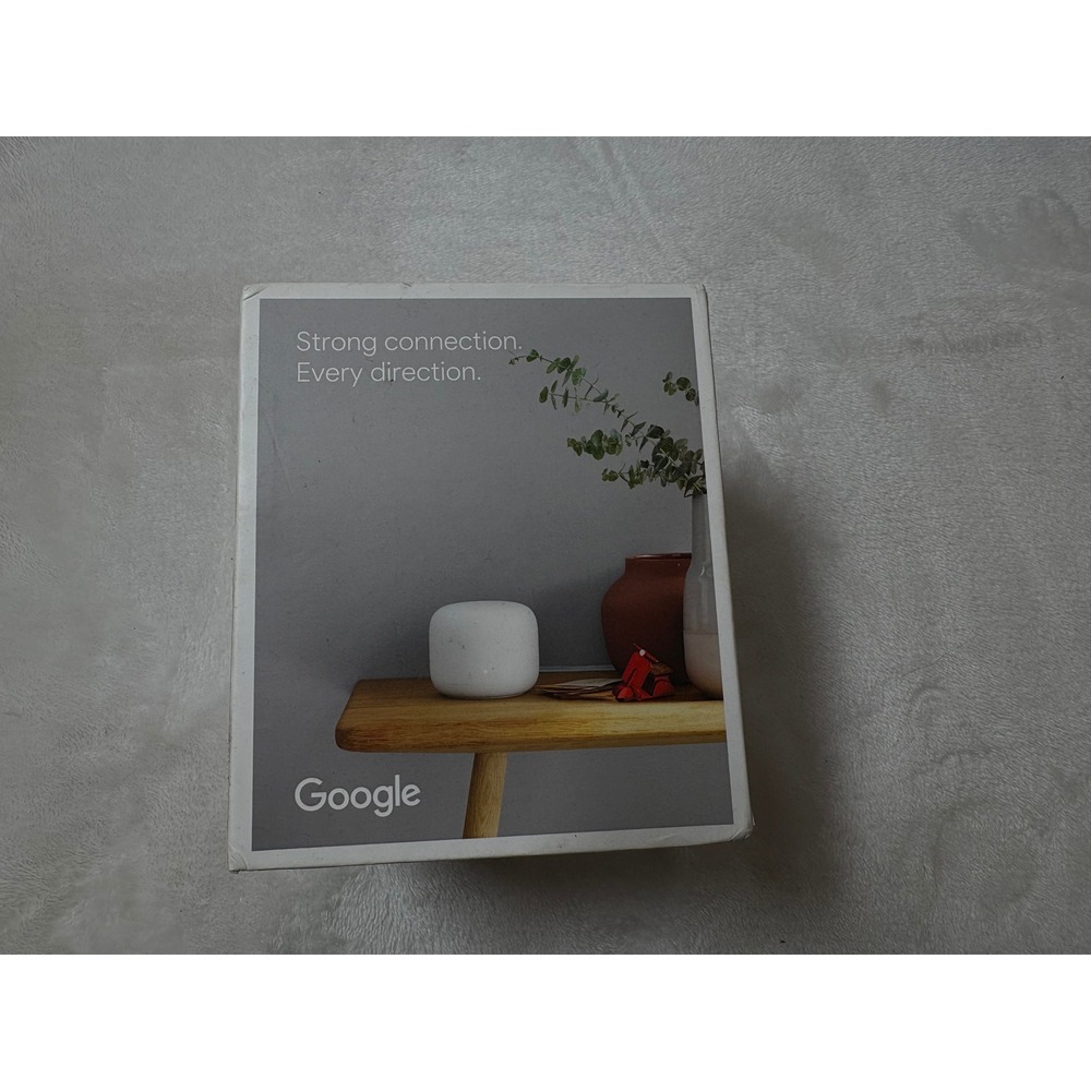Google Nest Wifi Router AC2200 Mesh Wi-Fi System White H2E